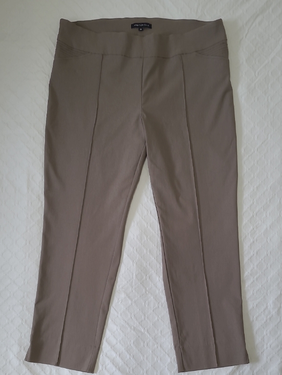 Addition Elle Pants - Addition Elle Pull-On Stretch Pants